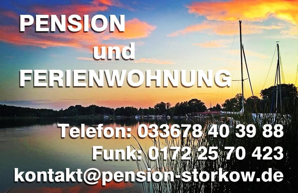Pension Und Ferienwohnung Walther App. 2 Storkow  Exterior foto